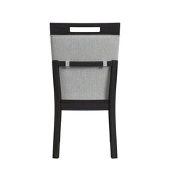 Transcend Charcoal/Light Grey Dining Side Chair (Set of 2) - Ornate Home