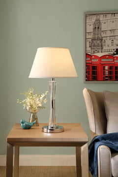Transect Chrome Table Lamp - Ornate Home