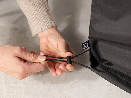 Transformer Black Outdoor Stackable Chair Cover - Ornate Home