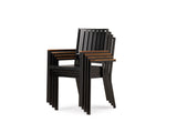 Transformer Black Outdoor Stackable Chair Cover - Ornate Home