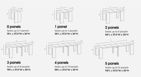 Transformer Canadian Birch Dining Table - Ornate Home