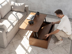 Transformer Coffee Table - Panel Storage - Ornate Home