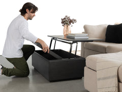 Transformer Coffee Table - Panel Storage - Ornate Home