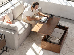 Transformer Coffee Table - Panel Storage - Ornate Home