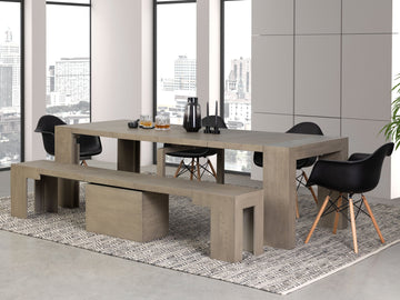 Transformer Dining Set Coffee Table Special Bundle - Ornate Home