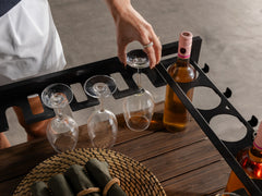 Transformer Outdoor Bar Cart - Panel Storage - Ornate Home