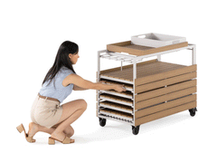 Transformer Outdoor Bar Cart - Panel Storage - Ornate Home