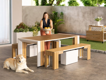 Transformer Outdoor Dining Set - The Gathering - Ornate Home