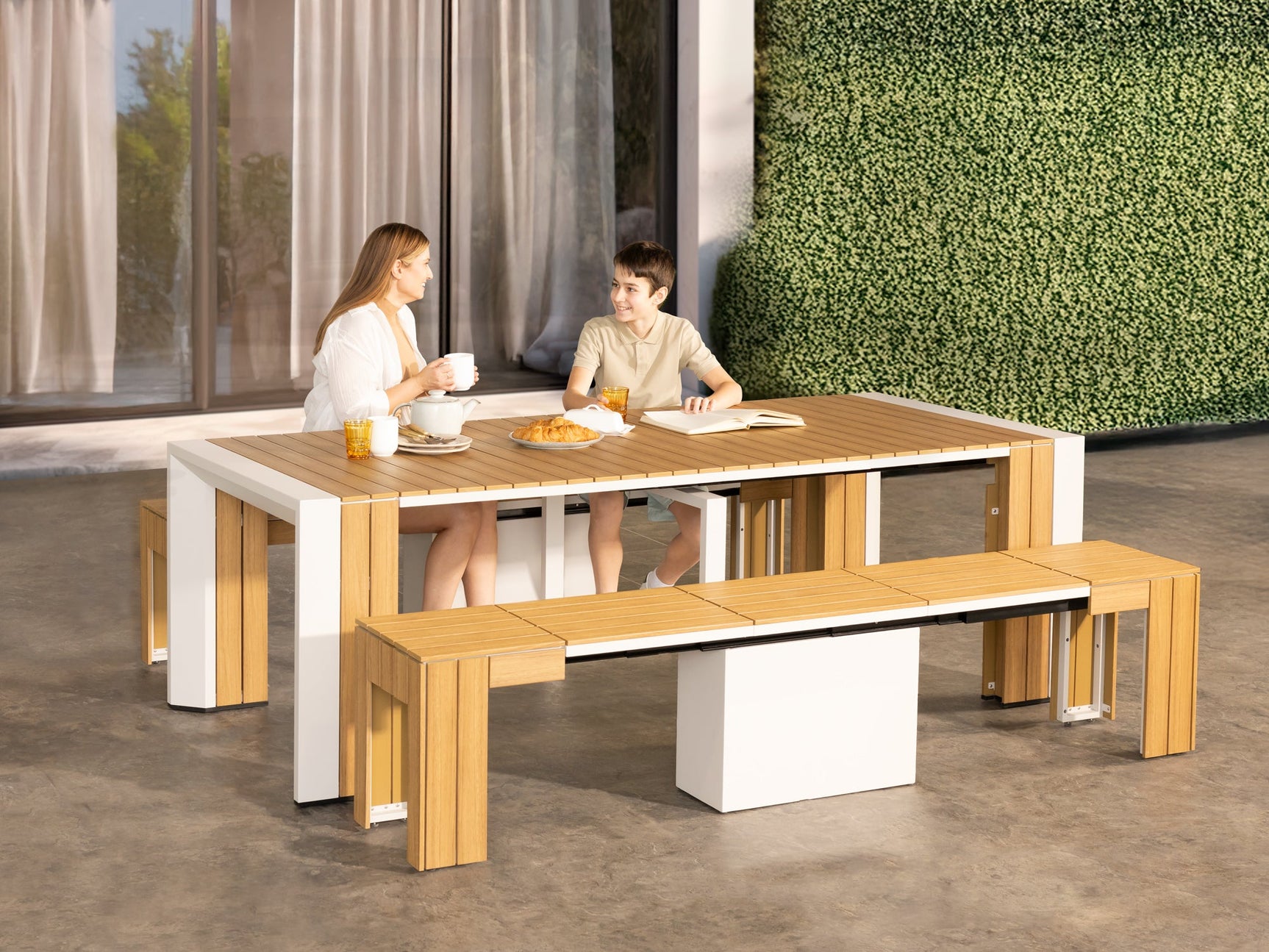 Transformer Outdoor Dining Set - The Gathering - Ornate Home