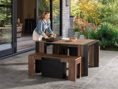 Transformer Outdoor Dining Set - The Gathering - Ornate Home