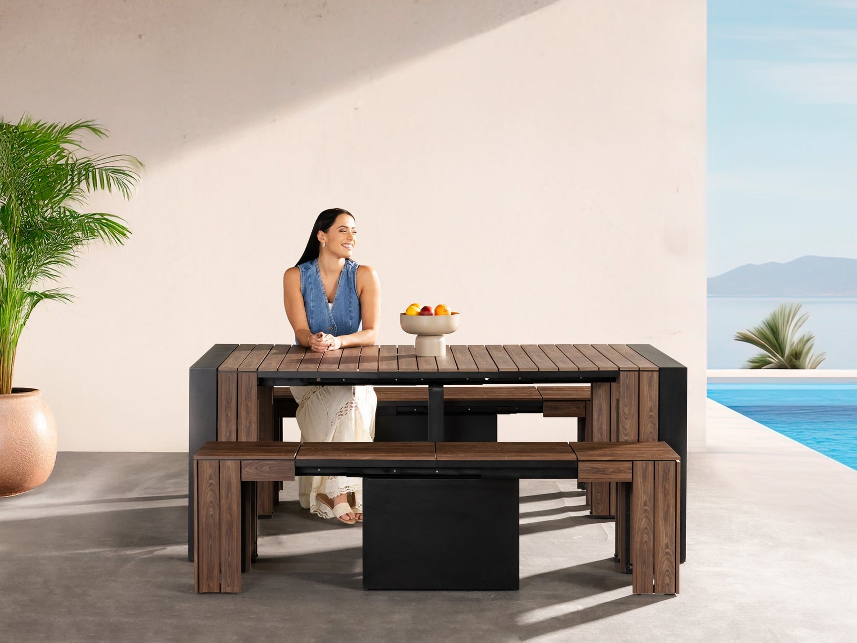 Transformer Outdoor Dining Set - The Gathering - Ornate Home