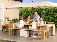 Transformer Outdoor Dining Set - The Host - Ornate Home