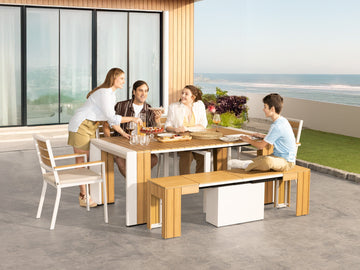 Transformer Outdoor Dining Set - The Host - Ornate Home