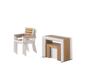 Transformer Outdoor Dining Set - The Host - Ornate Home