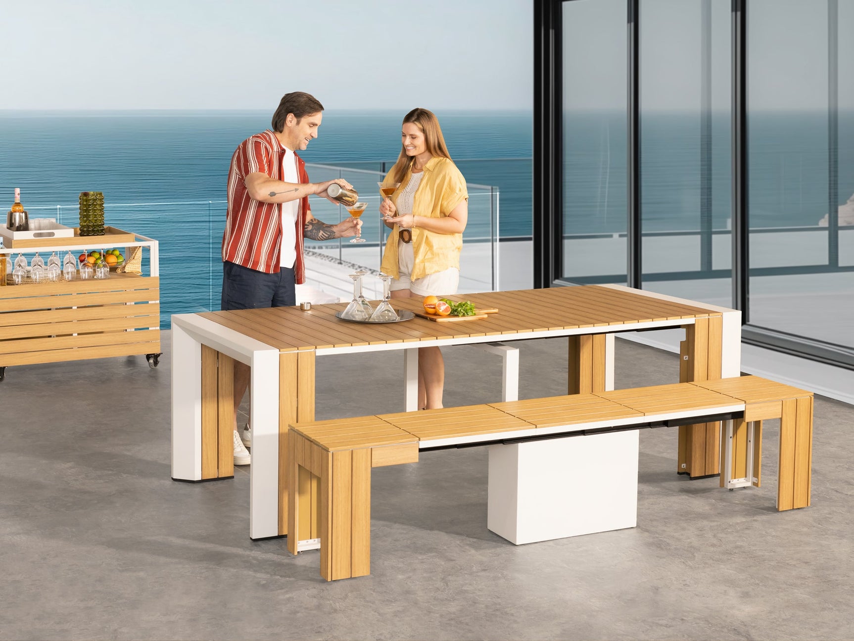 Transformer Outdoor Dining Set - The Practical - Ornate Home