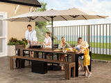 Transformer Outdoor Patio Umbrella - Ornate Home