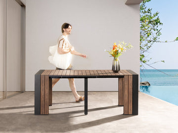 Transformer Outdoor Table - Ornate Home