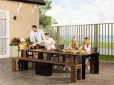 Transformer Outdoor Table - Ornate Home