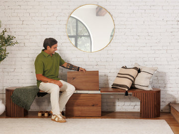 Transformer Round Bench - Ornate Home