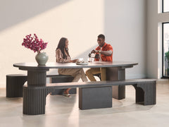 Transformer Round Bench - Ornate Home