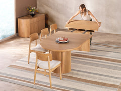Transformer Round Dining Set - The Family - Ornate Home