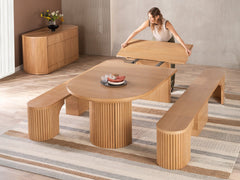 Transformer Round Dining Set - The Gathering - Ornate Home