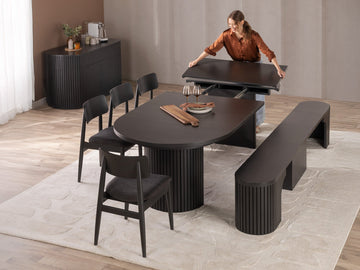 Transformer Round Dining Set - The Host - Ornate Home