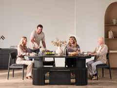 Transformer Round Dining Set - The Host - Ornate Home