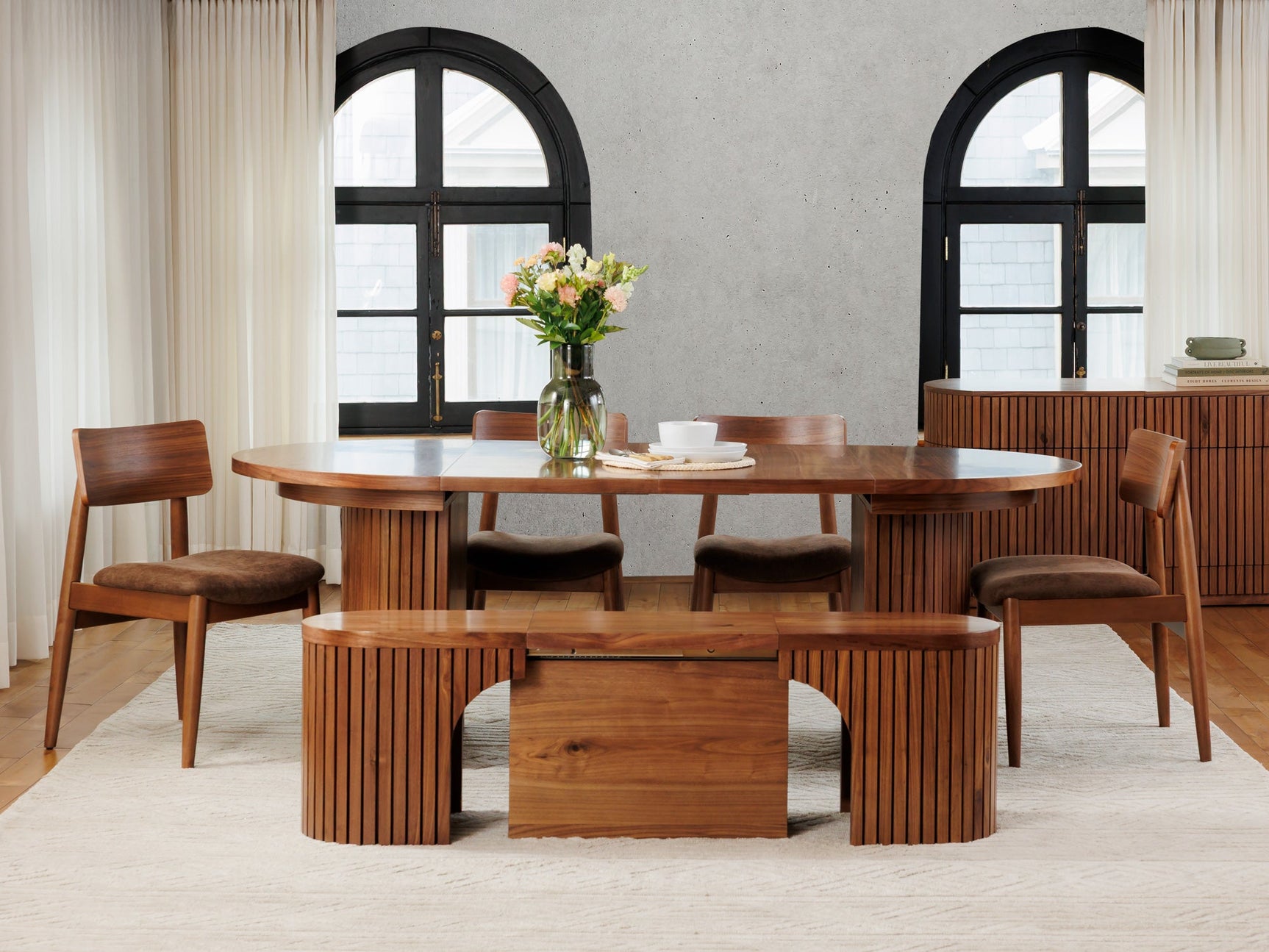 Transformer Round Dining Set - The Host - Ornate Home