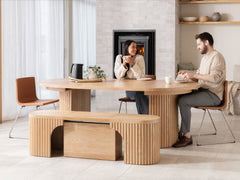 Transformer Round Dining Set - The Practical - Ornate Home