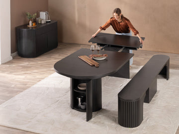 Transformer Round Dining Set - The Practical - Ornate Home