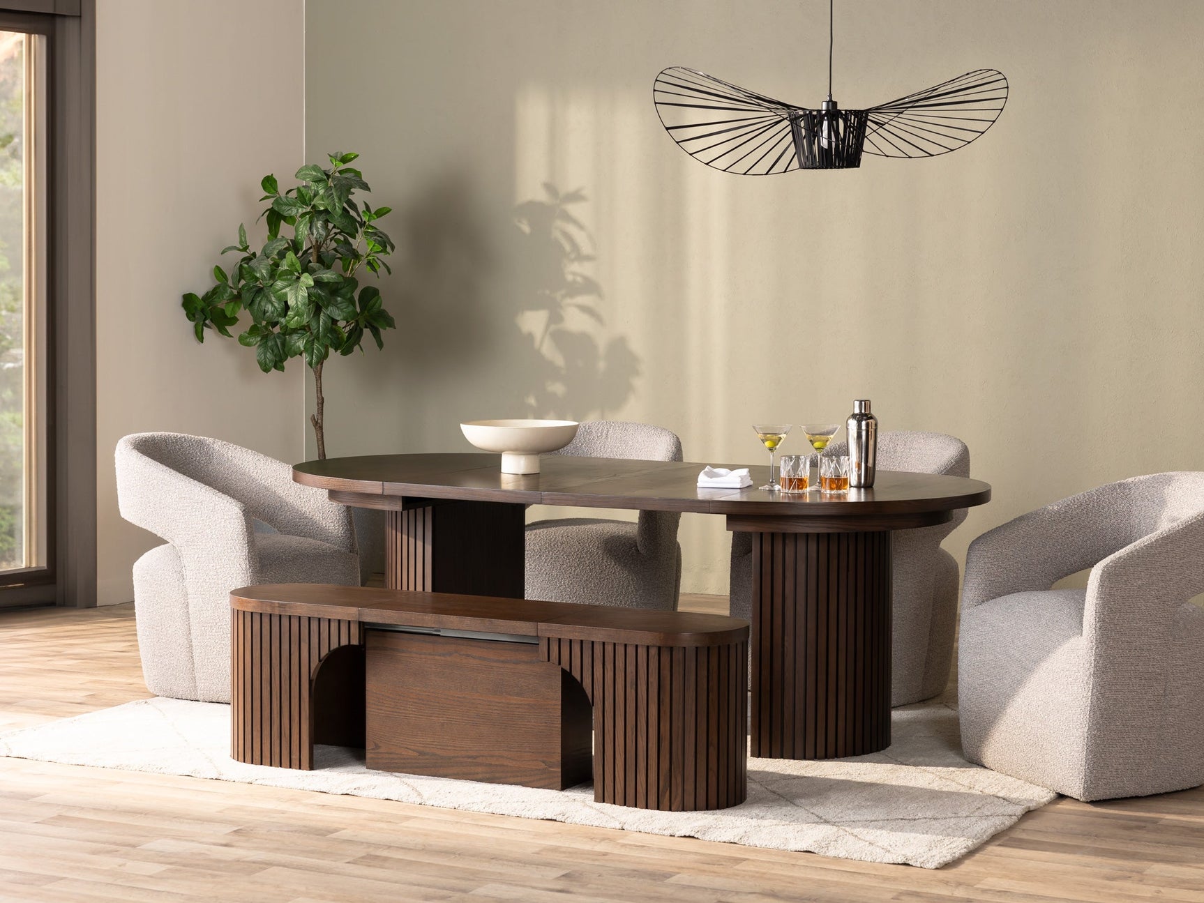 Transformer Round Dining Set - The Practical - Ornate Home