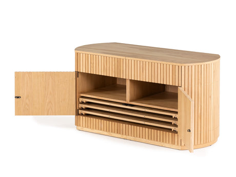 Transformer Round Sideboard - Panel Storage - Ornate Home