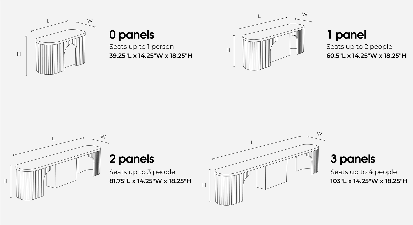 Transformer Round Bench