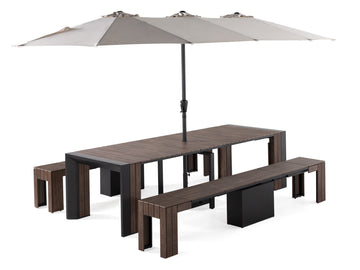Transformer Outdoor Dining Set - The Gathering | Ornate Home