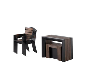 Transformer Outdoor Dining Set - The Host | Ornate Home