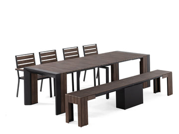 Transformer Outdoor Dining Set - The Host | Ornate Home
