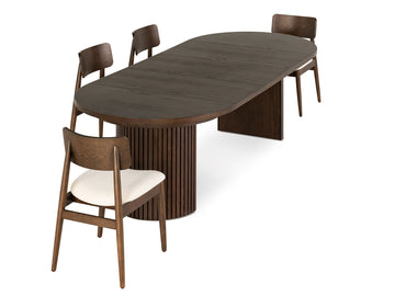 Transformer Round Dining Set - The Family | Ornate Home