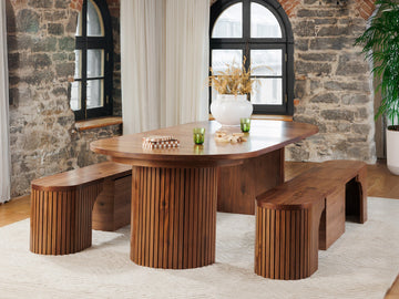 Transformer Round Bench | Ornate Home