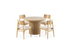 Transformer Round Dining Set - The Family | Ornate Home
