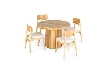 Transformer Round Dining Set - The Family | Ornate Home