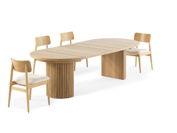 Transformer Round Dining Set - The Family | Ornate Home