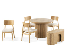 Transformer Round Dining Set - The Host | Ornate Home