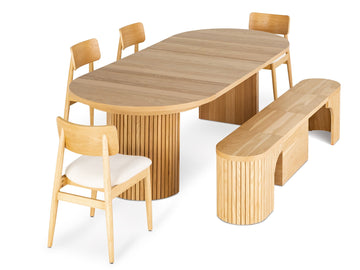 Transformer Round Dining Set - The Host | Ornate Home
