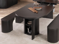 Transformer Round Dining Set - The Family | Ornate Home