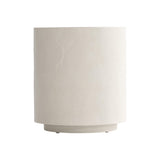 Trapani Smooth Quarry Outdoor Side Table - Ornate Home