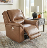 Trasimeno Caramel Power Recliner (Online Special Price) - Ornate Home