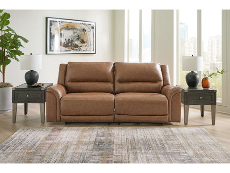 Trasimeno Caramel Power Reclining Sofa - Ornate Home