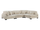 Traverse Beige 4-Piece Modular Sectional - Ornate Home