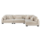 Traverse Beige 4-Piece Modular Sectional - Ornate Home